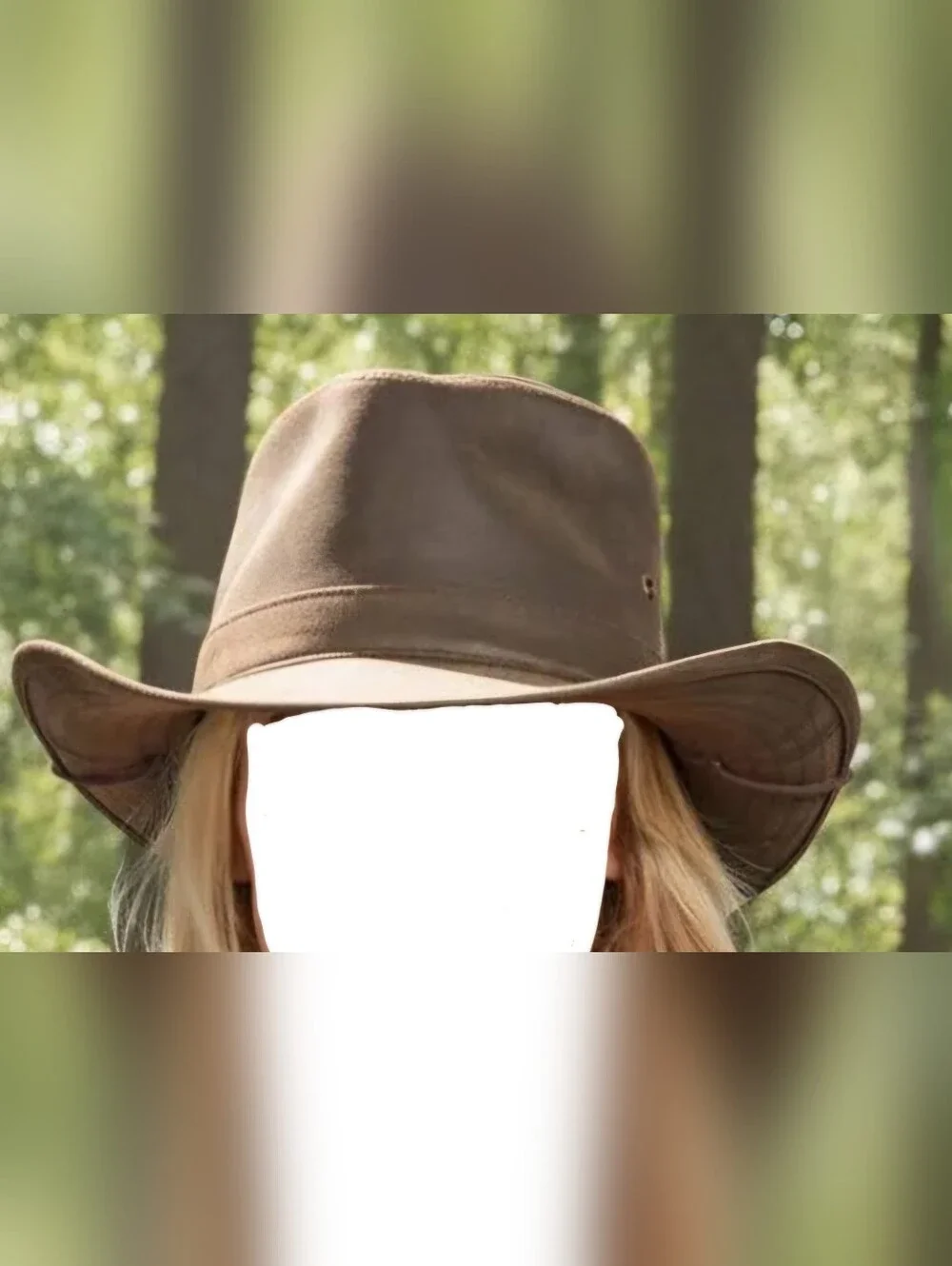 Irwin Brown Western Weathered Outback Hat by American Hat Makers Med 7-1/8